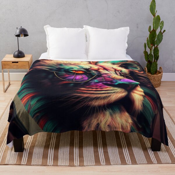 Item preview, Fierce Lion with Cool Shades AI Generated designed and sold by DesignbyOkoto.