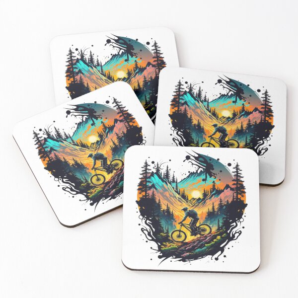 Item preview, Riding the mountain trails designed and sold by Paterrr.