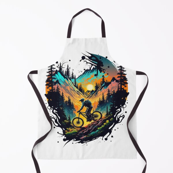 Item preview, Riding the mountain trails designed and sold by Paterrr.