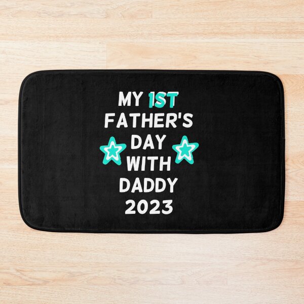 Item preview, My 1st Father’s Day With Daddy 2023 - Family Matching Outfit Set for New Father’s and Child designed and sold by TeesByAngelzB.