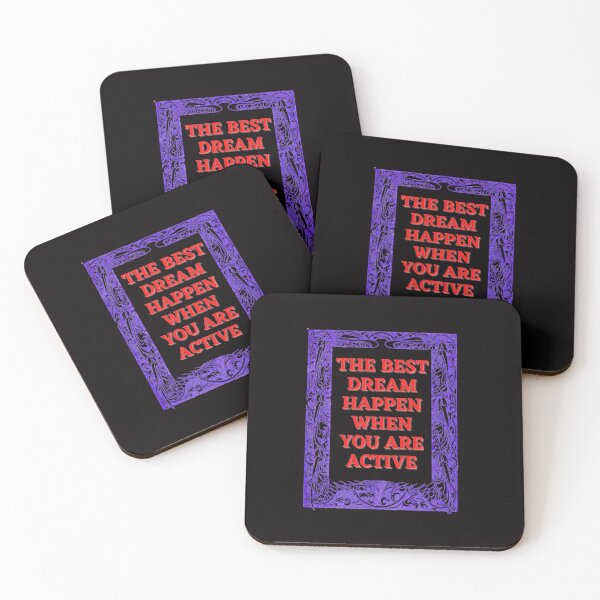 Item preview,  The Best Dream Happen When You Are Active designed and sold by Angelle55.
