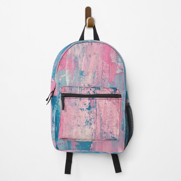 Item preview, Pink and Blue Abstract Paint Texture designed and sold by cynthiastar.