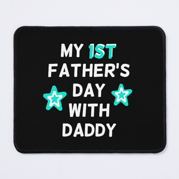 Item preview, My 1st Father’s Day With Daddy - Family Matching Outfit Set for New Father’s and Child designed and sold by TeesByAngelzB.