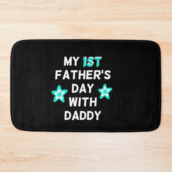 Item preview, My 1st Father’s Day With Daddy - Family Matching Outfit Set for New Father’s and Child designed and sold by TeesByAngelzB.