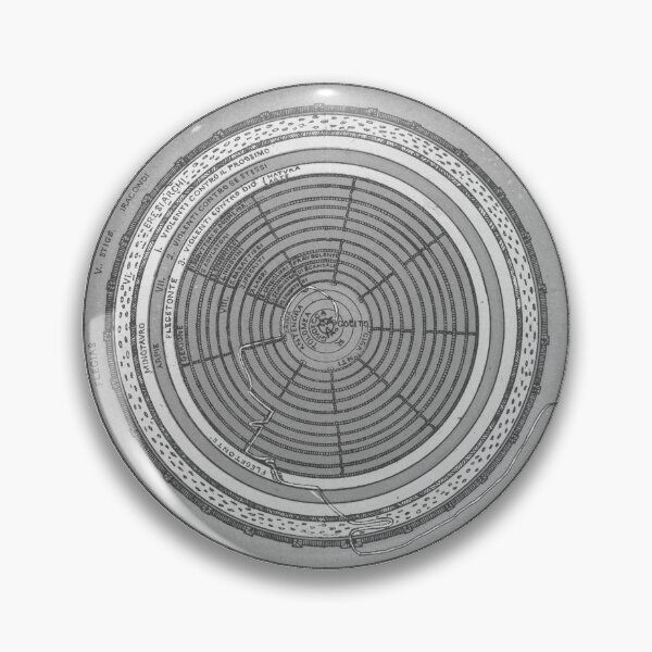 Item preview, Map of Hell Black and White designed and sold by DJOLifeStyles.
