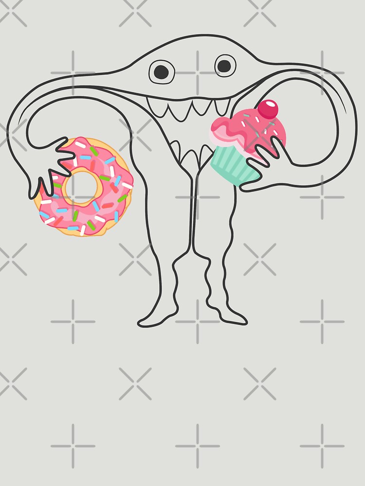Hungry Uterus Understated Ute by heARTcart