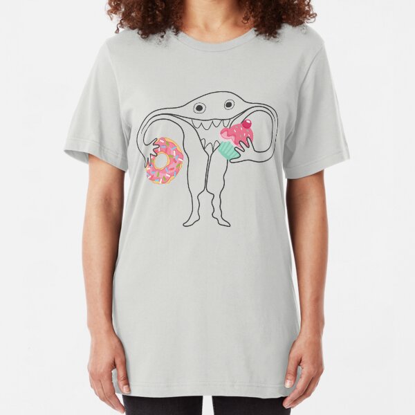 Hungry Uterus Understated Ute Slim Fit T-Shirt
