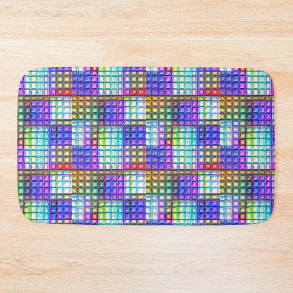 Item preview, Geometric Trippy Distortion, Mosaic Bead Tile, AI Seamless Pattern designed and sold by KLP-Magick.