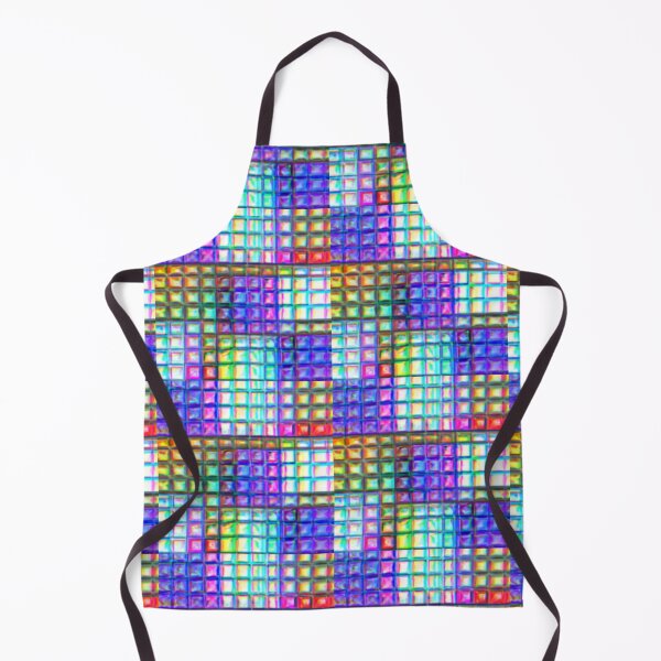 Item preview, Geometric Trippy Distortion, Mosaic Bead Tile, AI Seamless Pattern designed and sold by KLP-Magick.