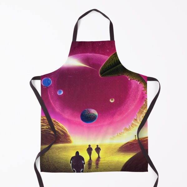 Artikelvorschau, Außerirdischer Planet mit Außerirdischen entworfen und verkauft von SquishStitches.