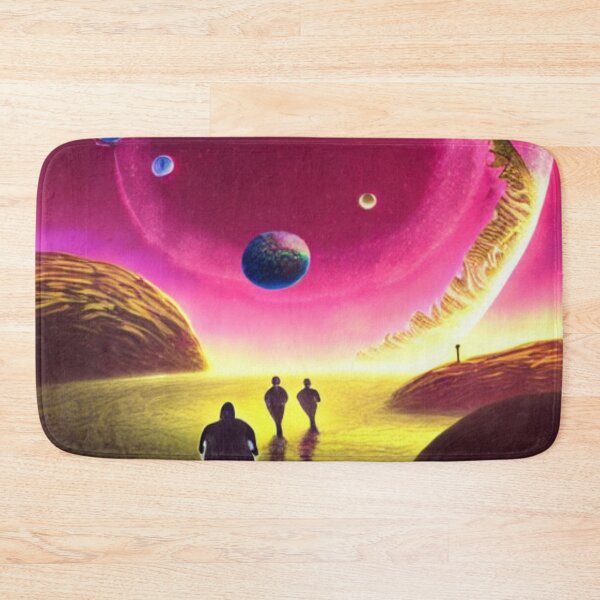 Artikelvorschau, Außerirdischer Planet mit Außerirdischen entworfen und verkauft von SquishStitches.