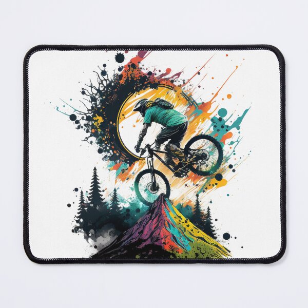 Item preview, Riding the mountain trails designed and sold by Paterrr.