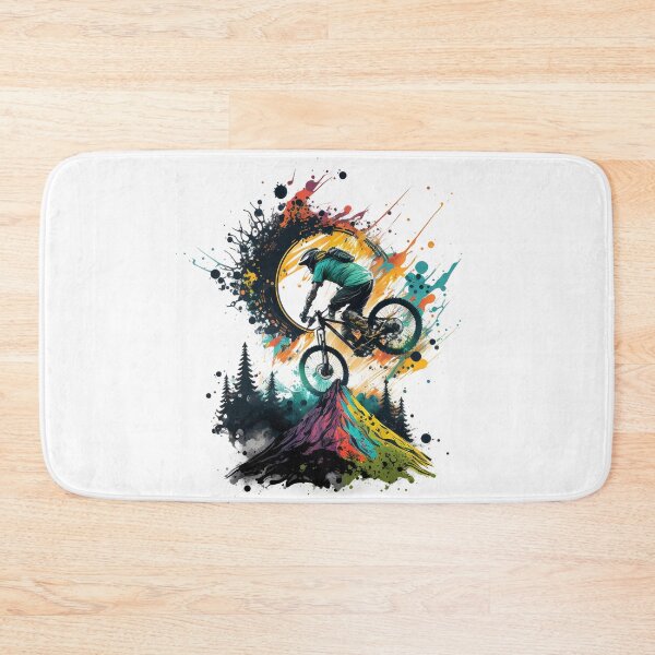 Item preview, Riding the mountain trails designed and sold by Paterrr.