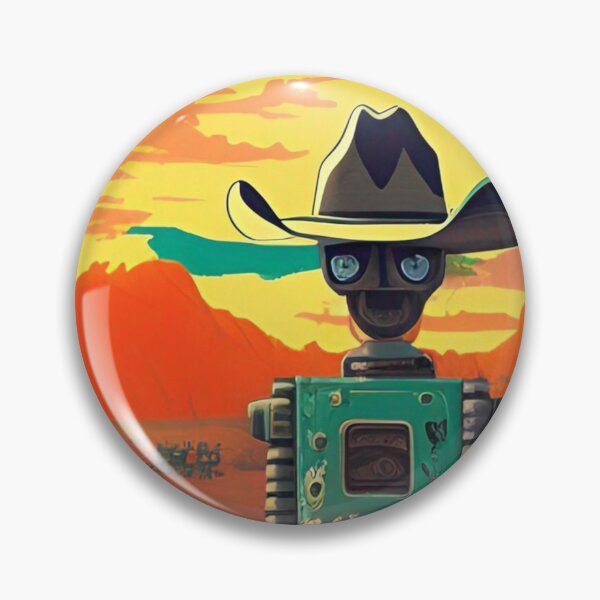 Item preview, Robot Cowboy designed and sold by JoanNinjaHen.