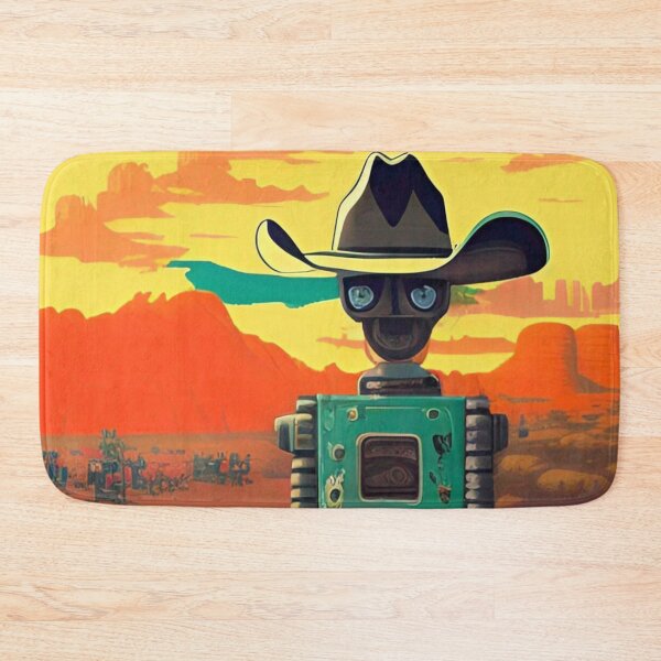 Item preview, Robot Cowboy designed and sold by JoanNinjaHen.