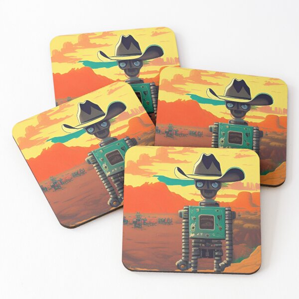 Item preview, Robot Cowboy designed and sold by JoanNinjaHen.