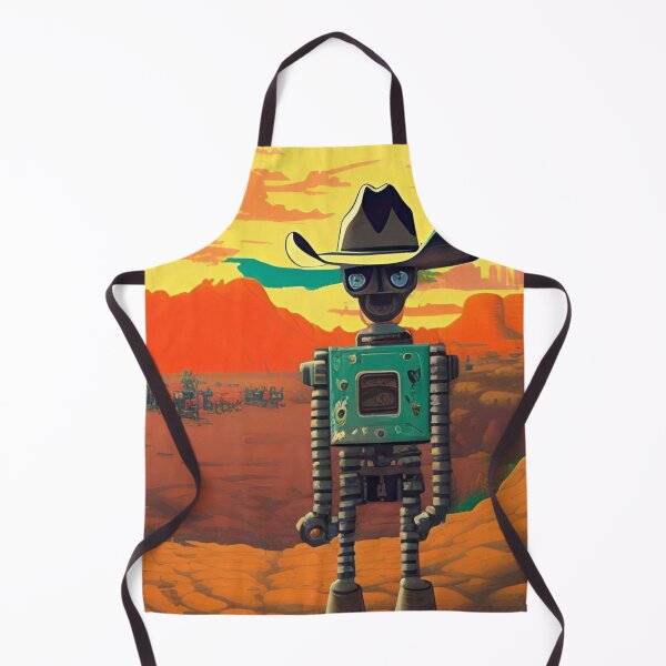 Item preview, Robot Cowboy designed and sold by JoanNinjaHen.