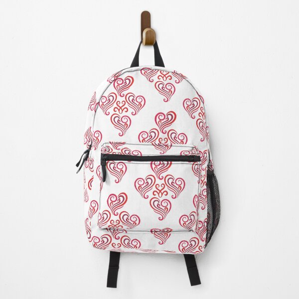 Item preview, Swirly hearts, romantic Valentine's day pattern  designed and sold by RoseMaryWP.