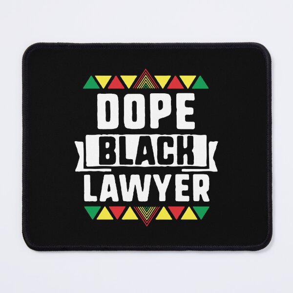 Item preview, Dope Black Lawyer African American Melanin Black History Month designed and sold by QueenOfPrint.