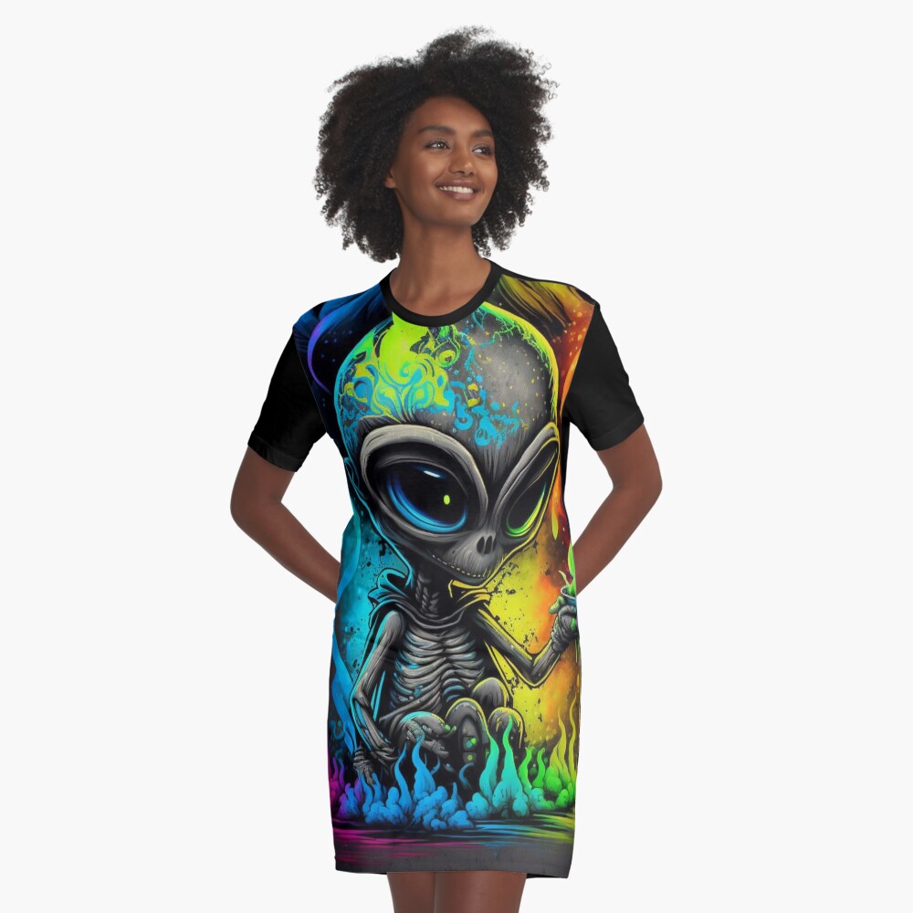 Alien t shirt dress online