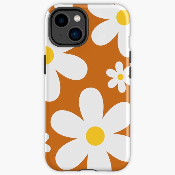 Daisies - Rust Aesthetic iPhone Tough Case