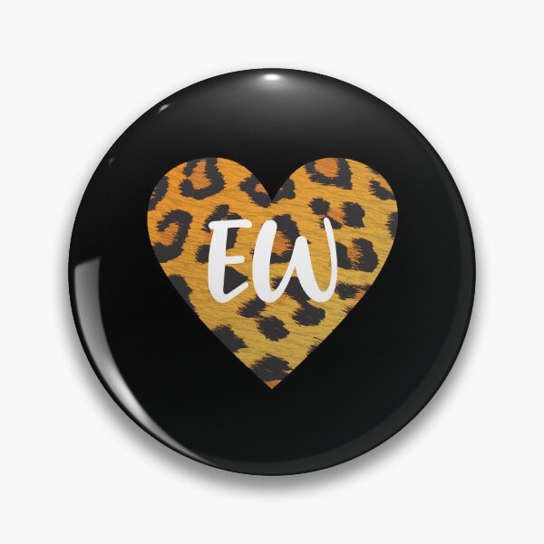 Item preview, Ew Heart, Leopard Print, Funny Sarcastic designed and sold by artfulnotebook.