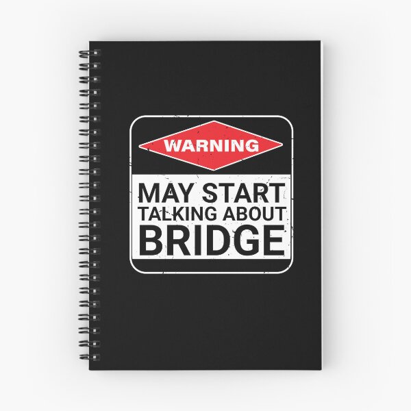 Item preview, Warning May Start Talking About Bridge - Funny Contract Bridge Player designed and sold by Peter Orum.