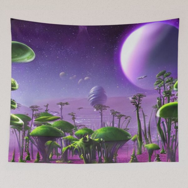 Artikelvorschau, Pilze auf einem fremden Planeten entworfen und verkauft von SquishStitches.