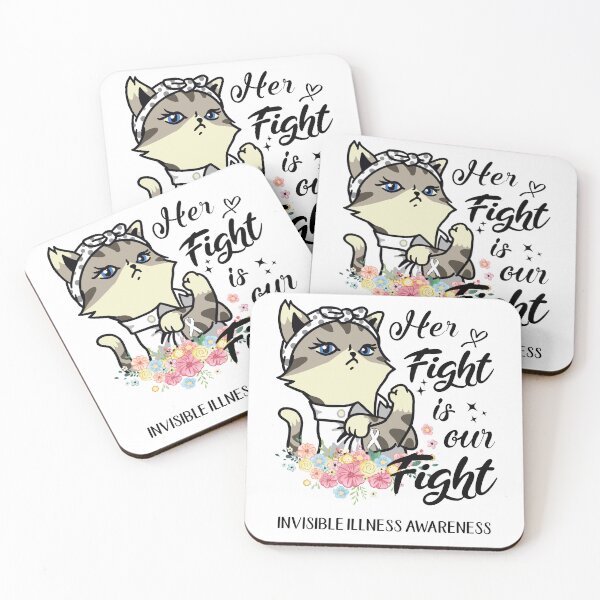 Item preview, Invisible Illness Awareness - Her Fight is our Fight designed and sold by RekaJoJo.