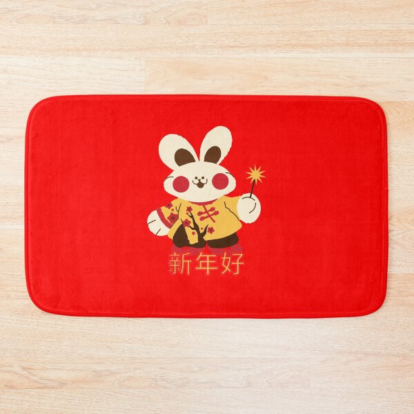 Item preview, Rabbit with Fireworks - Year of the Rabbit 2023 - Chinese New Year 2023 designed and sold by Socmedtech.