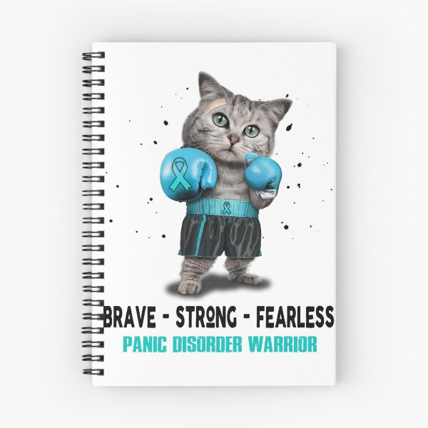 Item preview, Panic Disorder Warrior - BRAVE STRONG FEARLESS designed and sold by Berriosly.