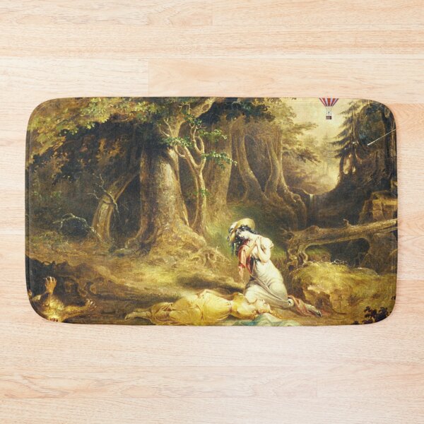 Item preview, Vintage Humor Weeping Willow Forrest, Hot Air Balloon  designed and sold by Luxe Lilly  & Co..