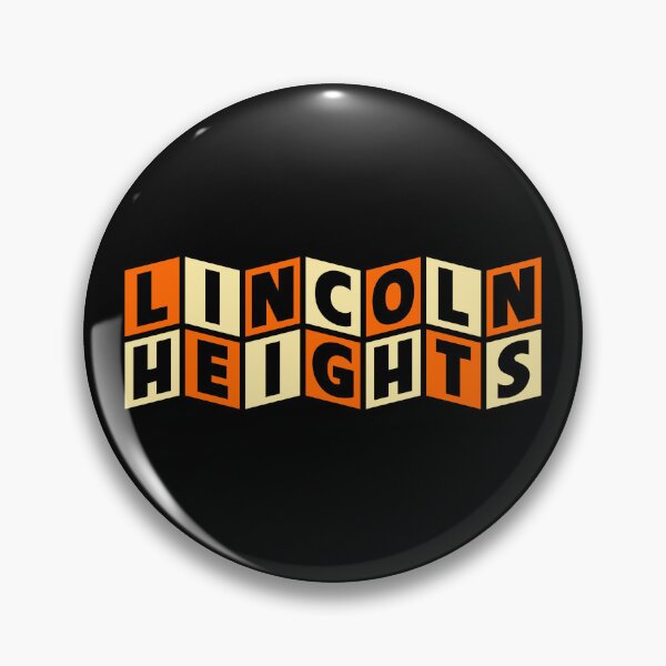 Item preview, Lincoln Heights Retro - Orange / Cream designed and sold by PEK1787.