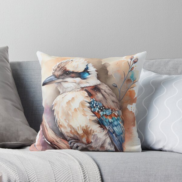 Item preview, Australian Kookaburra -Watercolor paint V1 designed and sold by ABArtByAlexST.