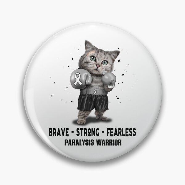 Item preview, Paralysis Warrior - BRAVE STRONG FEARLESS designed and sold by Berriosly.