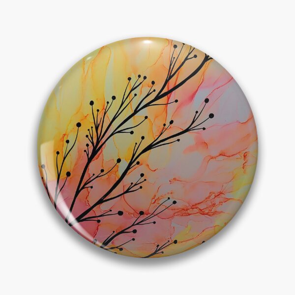 Item preview, Alcohol ink winter piece. designed and sold by Riikka Järvinen.