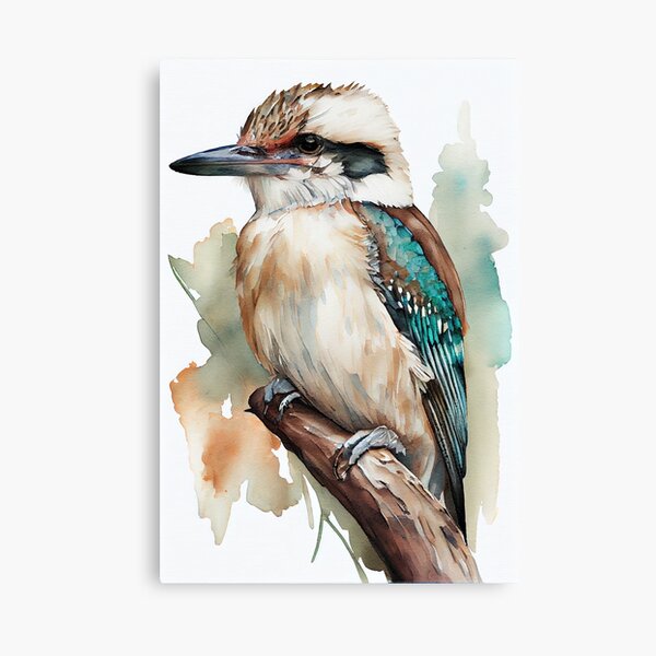 Item preview, Australian Kookaburra -Watercolor paint designed and sold by ABArtByAlexST.