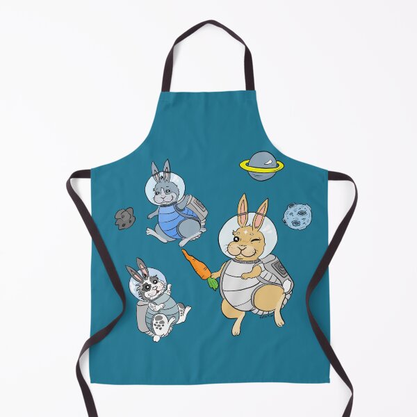 Item preview, Space bunny astronauts designed and sold by doodletokki.