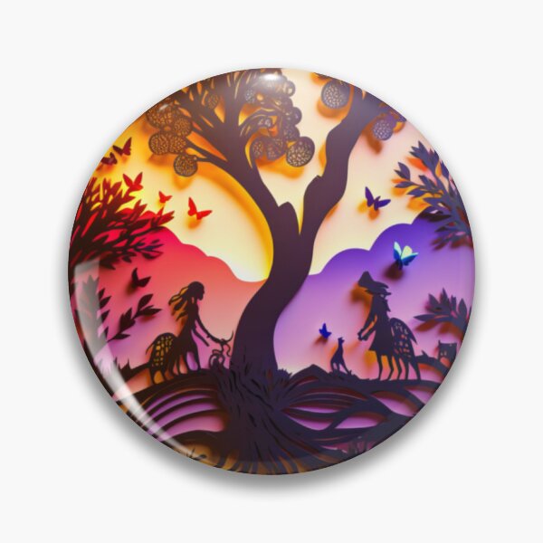 Item preview, 3D Effect Papercut - Fairytale Scene designed and sold by coatenzunicq.