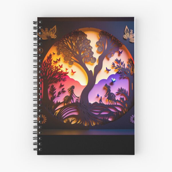 Item preview, 3D Effect Papercut - Fairytale Scene designed and sold by coatenzunicq.