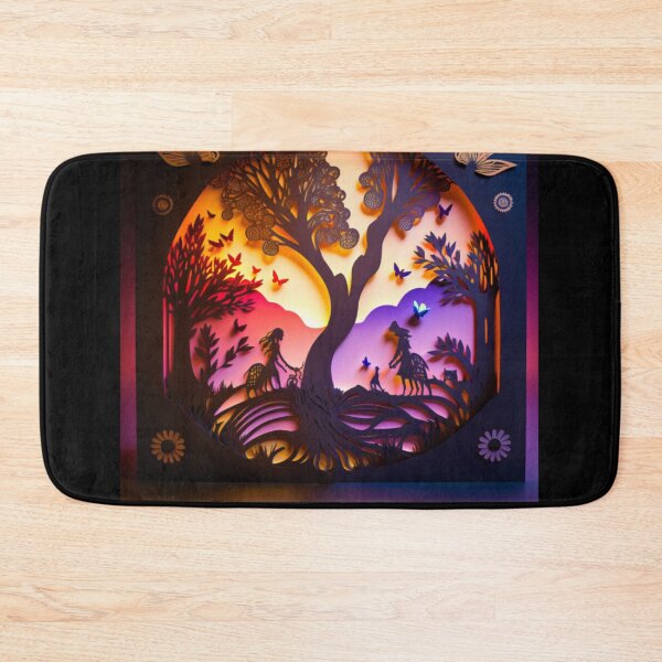 Item preview, 3D Effect Papercut - Fairytale Scene designed and sold by coatenzunicq.