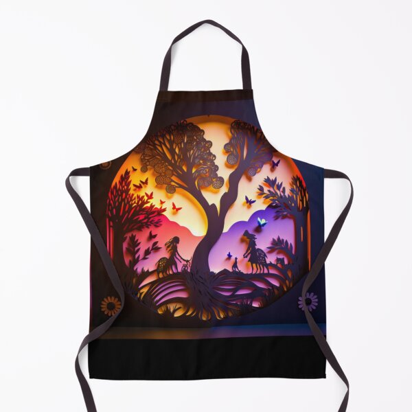 Item preview, 3D Effect Papercut - Fairytale Scene designed and sold by coatenzunicq.