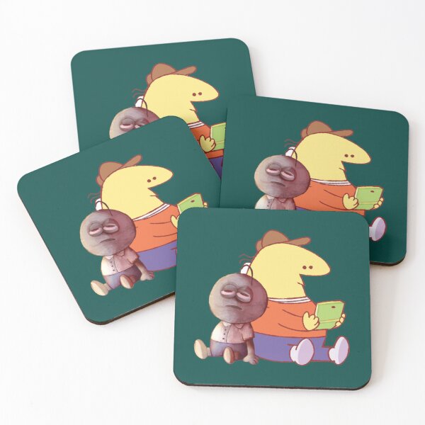 Item preview, Gleb smiling Friends Active  designed and sold by Knotjobshop.