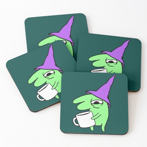 Item preview, Gleb With Coffee Smiling Friends - Adult Swim     designed and sold by Knotjobshop.