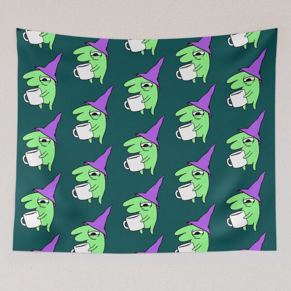 Item preview, Gleb With Coffee Smiling Friends - Adult Swim     designed and sold by Knotjobshop.