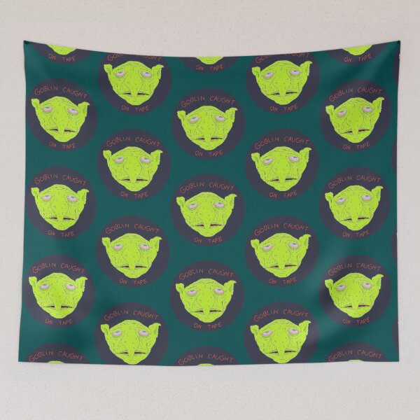 Item preview, Goblin Caught On Tape Smiling Friends - Adult Swim   designed and sold by Knotjobshop.