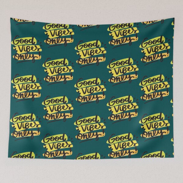 Item preview, Good Vibes Oney - Perfect Motivation Quotes   designed and sold by Knotjobshop.