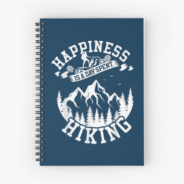 Item preview, Happiness Is a Day Spent Hiking     designed and sold by Knotjobshop.