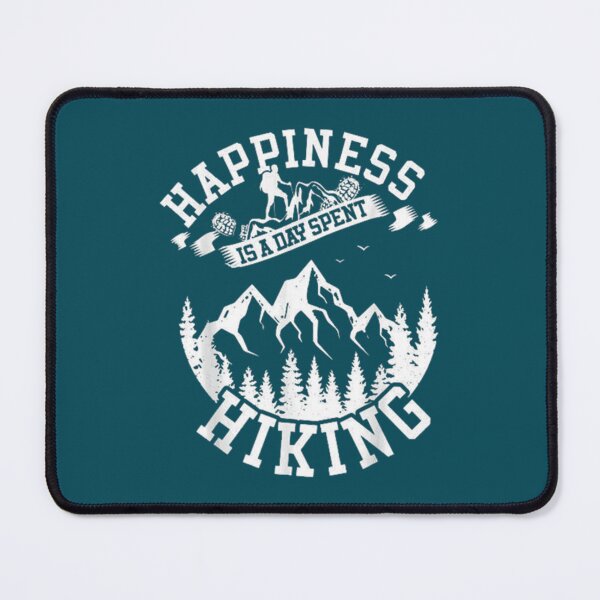 Item preview, Happiness Is a Day Spent Hiking     designed and sold by Knotjobshop.