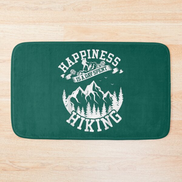 Item preview, Happiness Is a Day Spent Hiking     designed and sold by Knotjobshop.